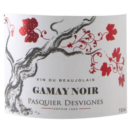 Pasquier Desvignes 2023 Gamay Noir - Vin rouge de Beaujolais
