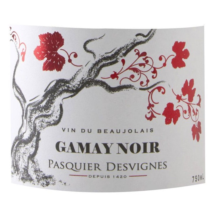 Pasquier Desvignes 2023 Gamay Noir - Vin rouge de Beaujolais