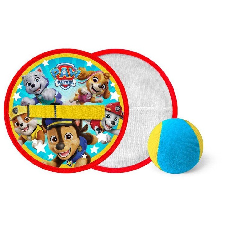 Jeu de lance-attrape balle - PAT'PATROUILLE - 2 raquettes Scratch Jeu de lance-attrape balle - PAT'PATROUILLE - 2 raquettes Scratch