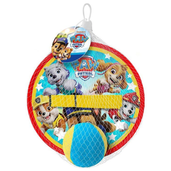Jeu de lance-attrape balle - PAT'PATROUILLE - 2 raquettes Scratch Jeu de lance-attrape balle - PAT'PATROUILLE - 2 raquettes Scratch