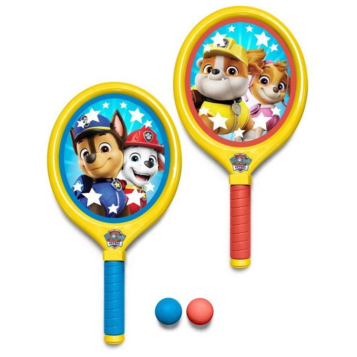 Set de raquettes et balles souples - PAT'PATROUILLE - Des 3 ans Set de raquettes et balles souples - PAT'PATROUILLE - Des 3 ans