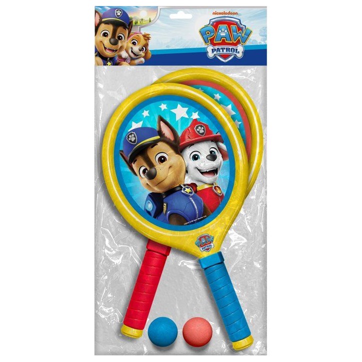 Set de raquettes et balles souples - PAT'PATROUILLE - Des 3 ans Set de raquettes et balles souples - PAT'PATROUILLE - Des 3 ans
