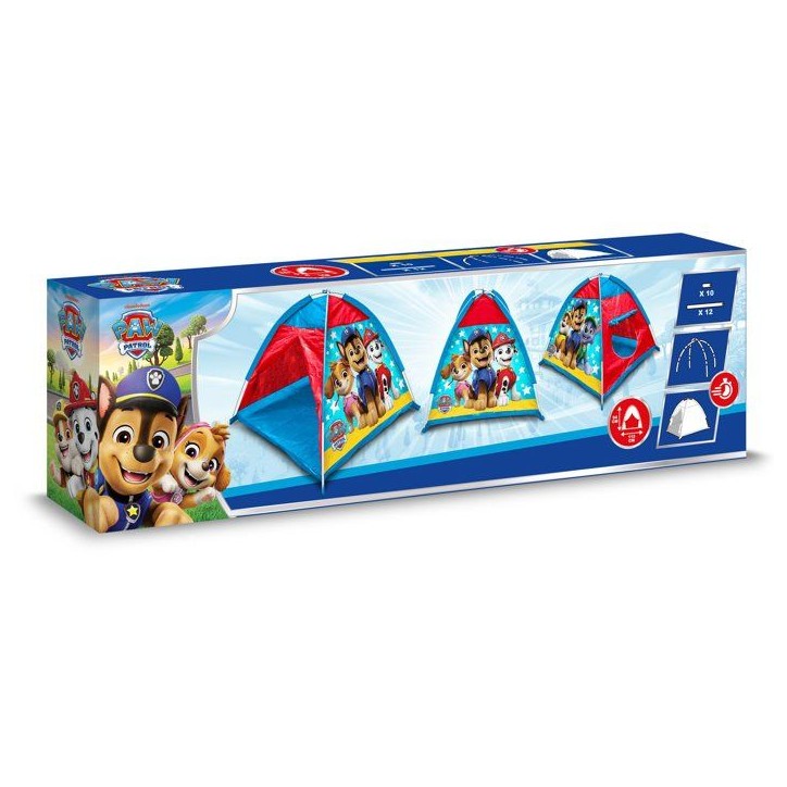 Tente dôme de jeu - PAT'PATROUILLE - 112 x 112 x 94 cm - Bleu Tente dôme de jeu - PAT'PATROUILLE - 112 x 112 x 94 cm - Bleu