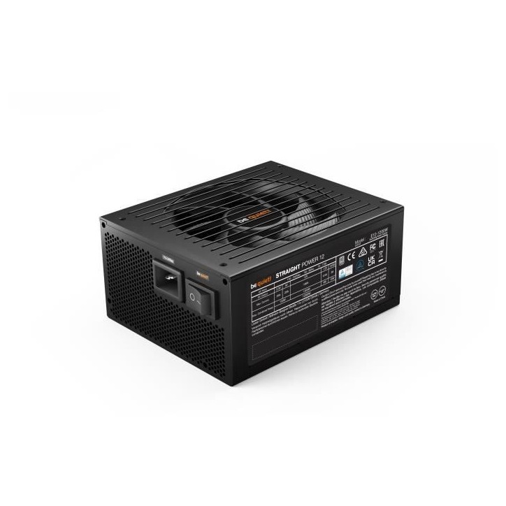 Alimentation PC - BE QUIET! - Straight Power 12 Platinum - 1200 W - 80 PLUS Platinum - Modulaire Alimentation PC - BE QUIET! - Straight Power 12 Platinum - 1200 W - 80 PLUS Platinum - Modulaire