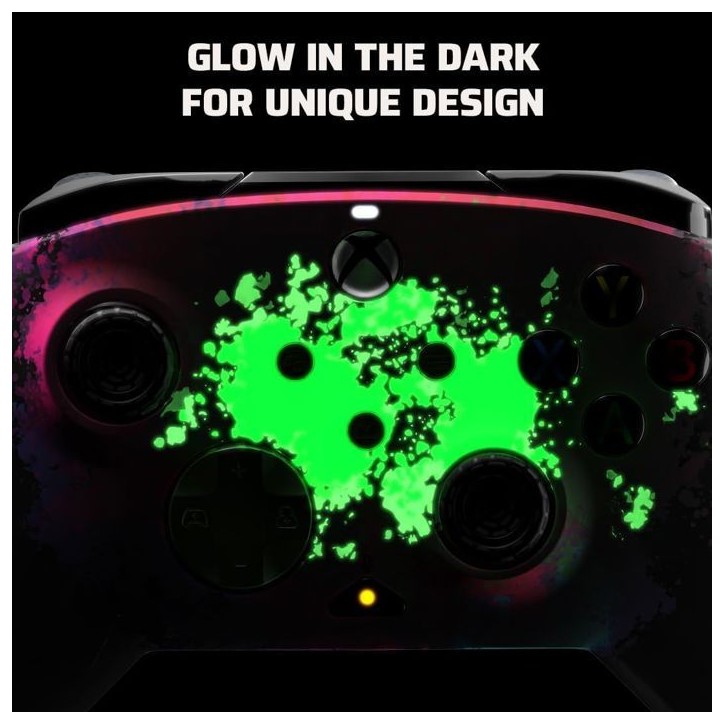 Manette de jeu - Xbox - Rematch Glow Advanced - Filiare - Space Dust - PDP Manette de jeu - Xbox - Rematch Glow Advanced - Filiare - Space Dust - PDP