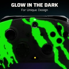 Manette de jeu - Xbox - Rematch Glow Advanced - Filaire - Jolt Green -