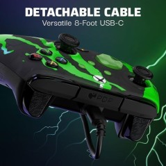Manette de jeu - Xbox - Rematch Glow Advanced - Filaire - Jolt Green -