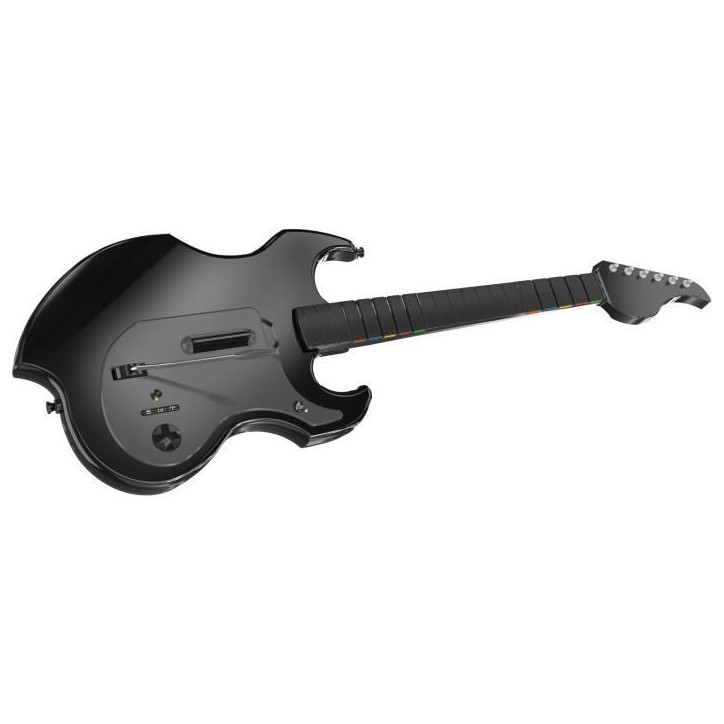 Guitare sans fil - PDP - Riffmaster - Playstation 4, playstation 5 et PC - Noir Guitare sans fil - PDP - Riffmaster - Playstation 4, playstation 5 et PC - Noir
