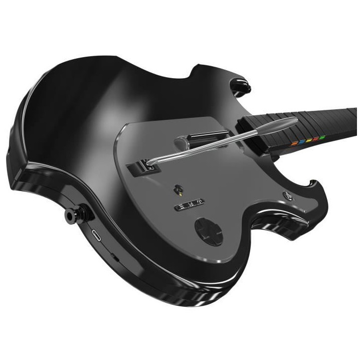 Guitare sans fil - PDP - Riffmaster - Playstation 4, playstation 5 et PC - Noir Guitare sans fil - PDP - Riffmaster - Playstation 4, playstation 5 et PC - Noir