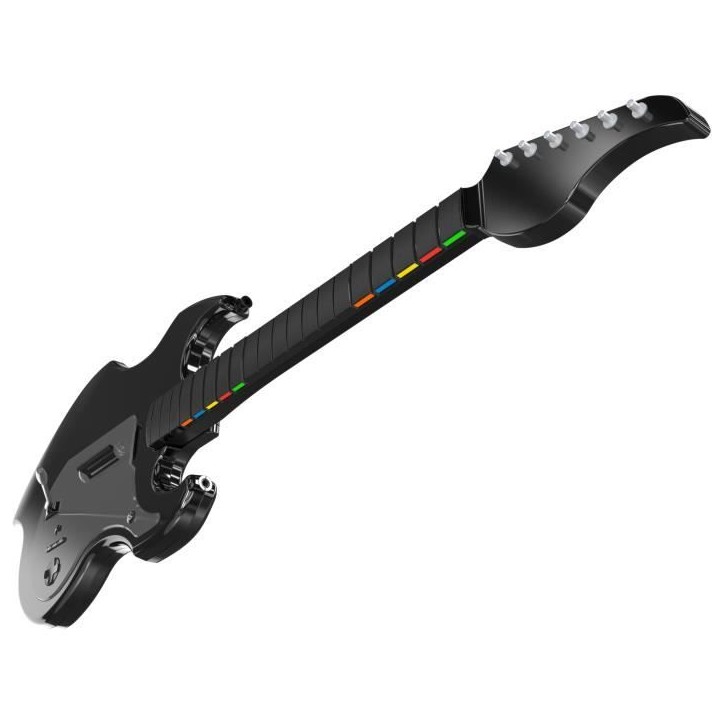 Guitare sans fil - PDP - Riffmaster - Playstation 4, playstation 5 et PC - Noir Guitare sans fil - PDP - Riffmaster - Playstation 4, playstation 5 et PC - Noir