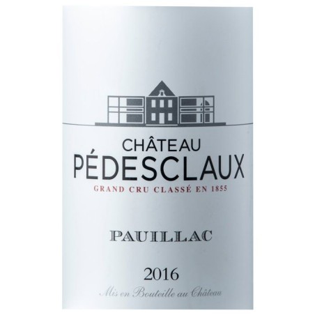 Château Pédesclaux 2016 Pauillac - Vin rouge de Bordeaux