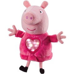 Peluche sleepover avec lumiere et berceuse - BANDAI - Peppa Pig - Joue