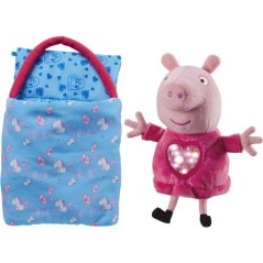 Peluche sleepover avec lumiere et berceuse - BANDAI - Peppa Pig - Joue