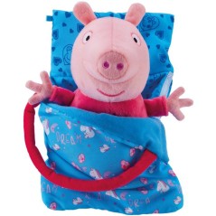 Peluche sleepover avec lumiere et berceuse - BANDAI - Peppa Pig - Joue