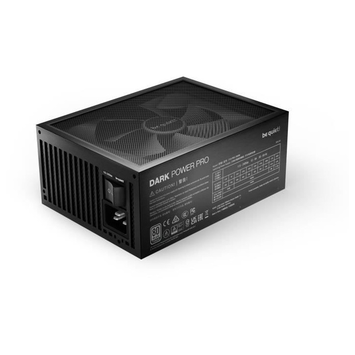 BE QUIET! - Dark Power Pro 13 - Alimentation PC - BN332 - 1600 W