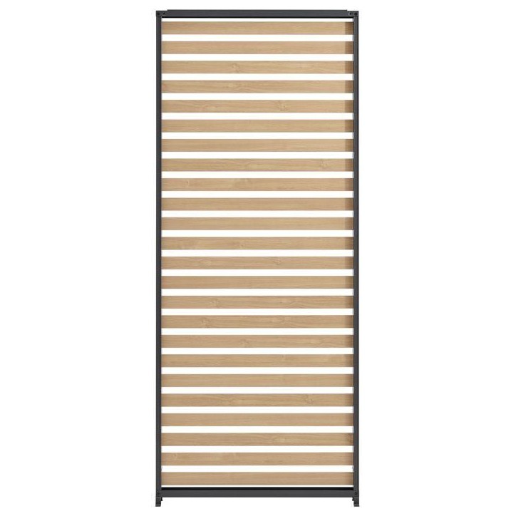 Persienne aluminium pour pergola - GAYA - Compatible PERGOLAGAYA - Gris et naturel - 229 x 93 cm Persienne aluminium pour pergola - GAYA - Compatible PERGOLAGAYA - Gris et naturel - 229 x 93 cm