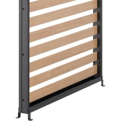 Persienne aluminium pour pergola - GAYA - Compatible PERGOLAGAYA - Gri