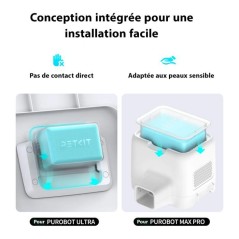 Lot de 3 désodorisants - PETKIT - N60 - Pour litiere automatique