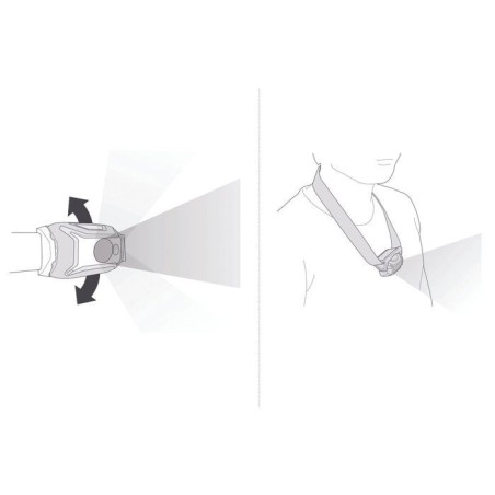 Lampe frontale - PETZL - TIKKINA - 300 Lumens - Portée 65 m - Autonomie max 100 h - Alimentation 3 piles AAA/LR03