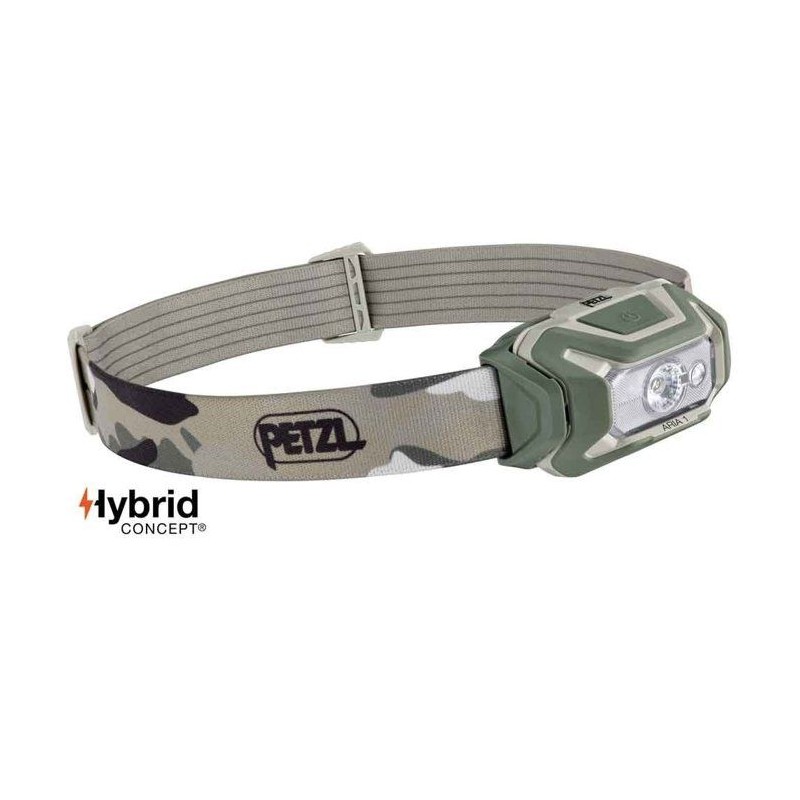 Lampe frontale - PETZL - ARIA 1 RGB - 375 Lumens - Portée 70 m - Auto