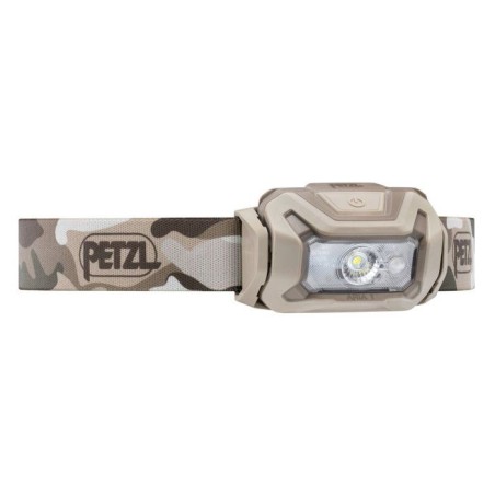 Lampe frontale - PETZL - ARIA 1 RGB - 375 Lumens - Portée 70 m - Autonomie max 110 h - Alimentation 3 piles AAA/LR03