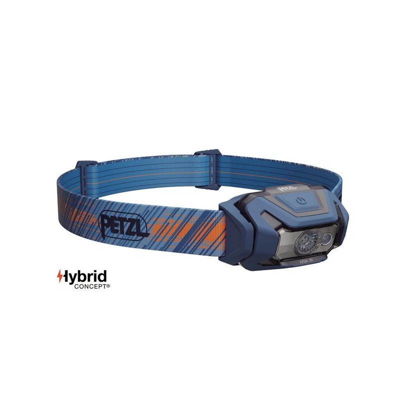 Lampe frontale - PETZL - ARIA 1R RGB - 475 Lumens - Portée 100 m - Au