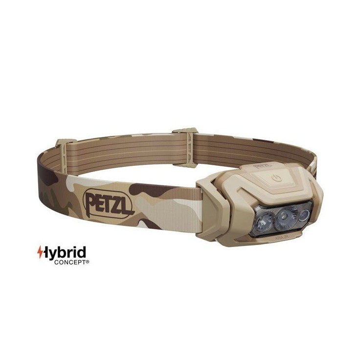 Lampe frontale - PETZL - ARIA 2R RGB - 625 Lumens - Portée 115 m - Autonomie max 100 h - Batterie ACCU CORE incluse Lampe frontale - PETZL - ARIA 2R RGB - 625 Lumens - Portée 115 m - Autonomie max 100 h - Batterie ACCU CORE incluse