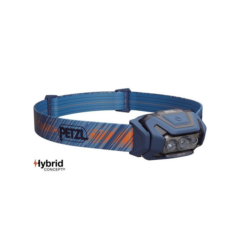 Lampe frontale - PETZL - ARIA 2R RGB - 625 Lumens - Portée 115 m - Au