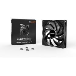 BE QUIET! - Pure Wings 3 - Ventilateur Boîtier - BL109 - 140 mm - PWM