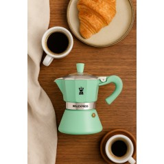 Cafetiere italienne - PEZZETTI - BELLEXPRESS - Aluminium - 6 tasses -
