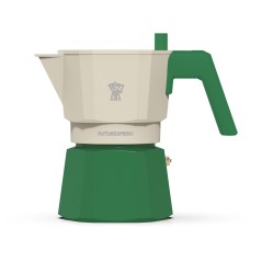 Cafetiere italienne - PEZZETTI - FUTUREXPRESS - Aluminium - 3 tasses -