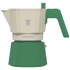 Cafetiere italienne - PEZZETTI - FUTUREXPRESS - Aluminium - 6 tasses -