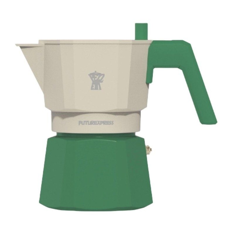 Cafetiere italienne - PEZZETTI - FUTUREXPRESS - Aluminium - 6 tasses -