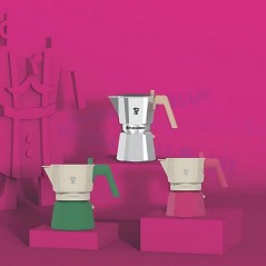 Cafetiere italienne - PEZZETTI - FUTUREXPRESS - Aluminium - 6 tasses -