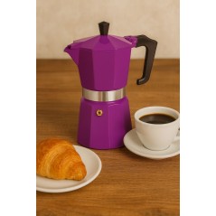 Cafetiere italienne - PEZZETTI - ITALEXPRESS - Aluminium - 6 tasses -