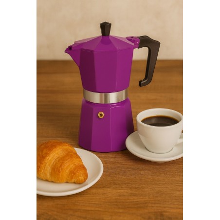 Cafetiere italienne - PEZZETTI - ITALEXPRESS - Aluminium - 6 tasses -