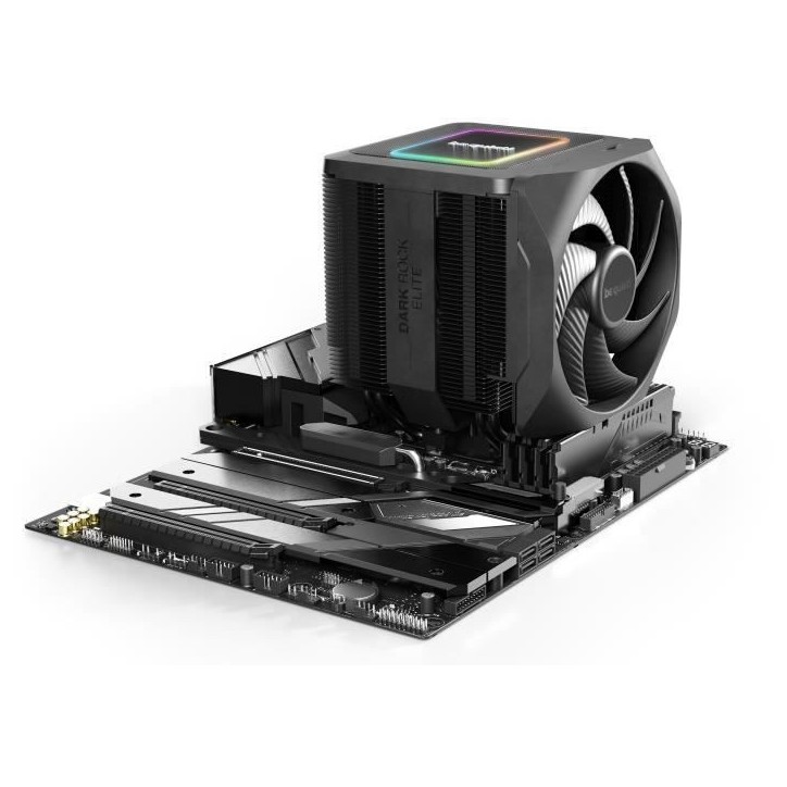 Ventirad CPU - BE QUIET! - Dark Rock Elite - 13,5 cm - Silencieux - Compatible Intel/AMD Ventirad CPU - BE QUIET! - Dark Rock Elite - 13,5 cm - Silencieux - Compatible Intel/AMD