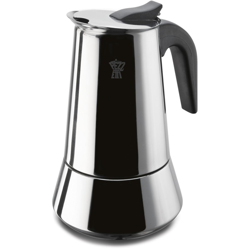 Cafetiere italienne - PEZZETTI - STEELEXPRESS - Acier inoxydable - 10