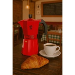 Cafetiere italienne - PEZZETTI - ITALEXPRESS - Aluminium - 6 tasses -
