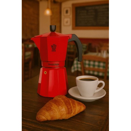 Cafetiere italienne - PEZZETTI - ITALEXPRESS - Aluminium - 6 tasses -