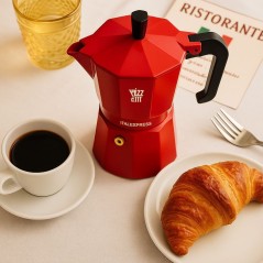 Cafetiere italienne - PEZZETTI - ITALEXPRESS - Aluminium - 6 tasses -