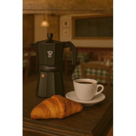 Cafetiere italienne - PEZZETTI - ITALEXPRESS - Aluminium - 6 tasses -