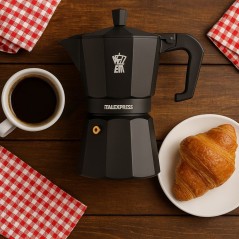 Cafetiere italienne - PEZZETTI - ITALEXPRESS - Aluminium - 6 tasses -