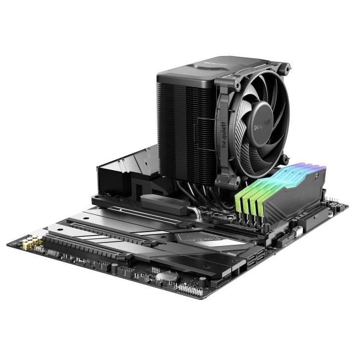 Refroidisseur CPU - BEQUIET - Dark Rock 5 - Ventilateur Silent Wings 135mm - Montage sans outil - Design élégant Refroidisseur CPU - BEQUIET - Dark Rock 5 - Ventilateur Silent Wings 135mm - Montage sans outil - Design élégant