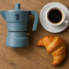 Cafetiere italienne - PEZZETTI - SOLIDEXPRESS - Aluminium - 6 tasses -