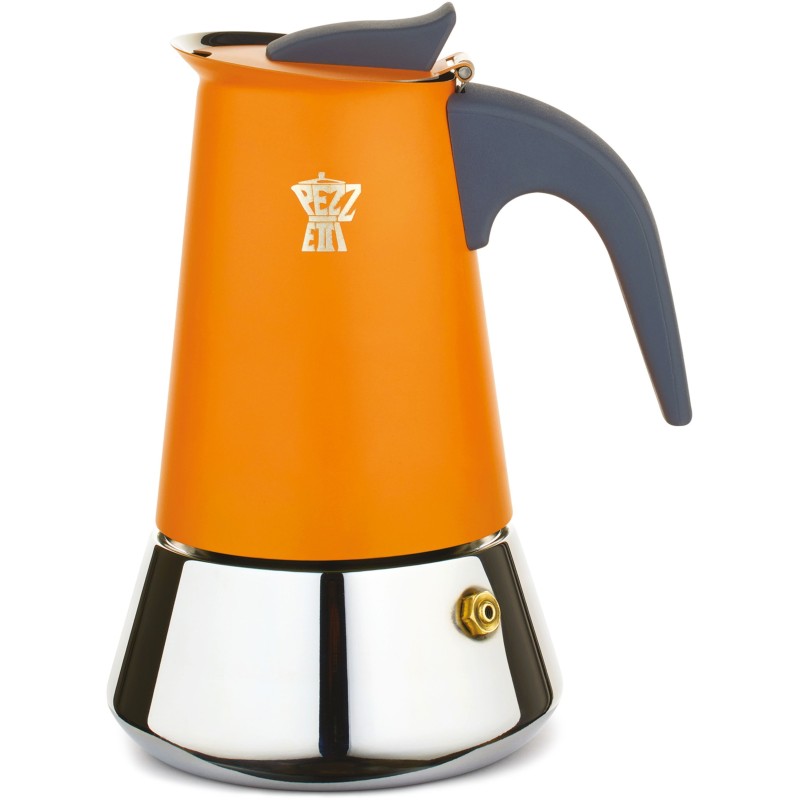 Cafetiere italienne - PEZZETTI - STEELEXPRESS - Acier inoxydable - 6 t