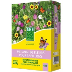 Mélange de fleurs pour papillons - BHS - 230 g - 39 variétés vivace