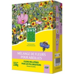 Mélange de fleurs pour abeilles - BHS - 230 g - 26 variétés de fleu