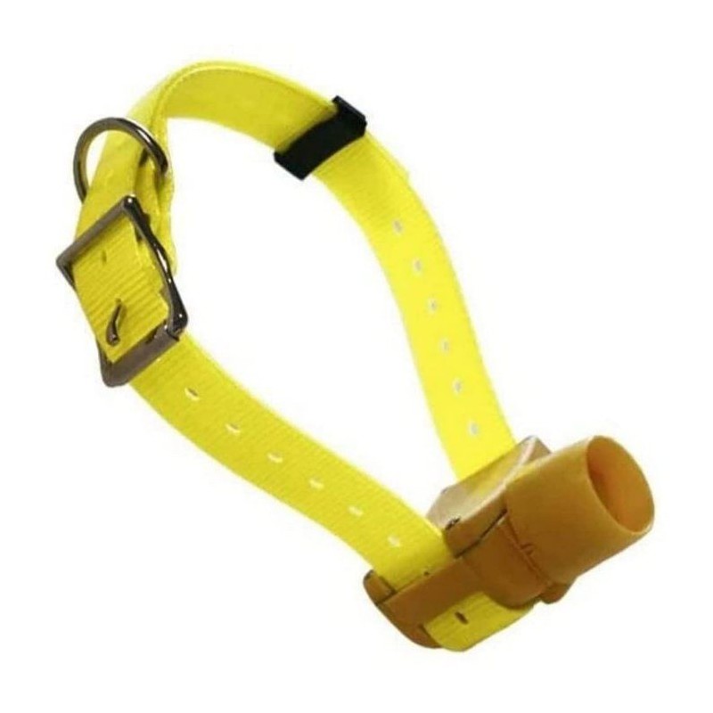Collier de repérage - NUM'AXES - CANIBEEP RADIO PRO - Jaune