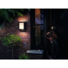 Applique murale - PHILIPS - Arbour - Lumiere blanche chaude - Avec cap